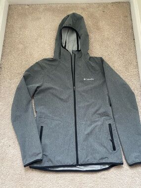 Gray Columbia zip up